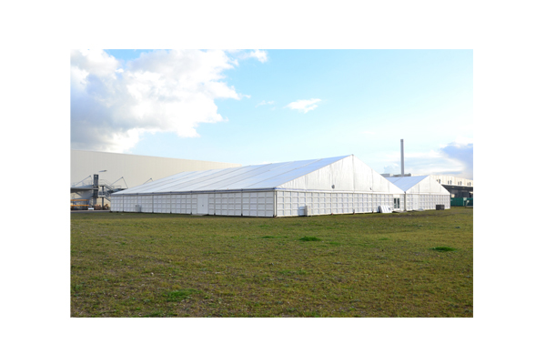 Festzelt mit 50m Giebelbreite in NRW mieten.