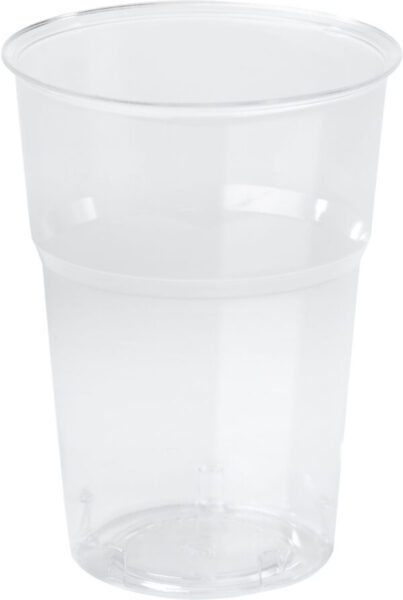 Becher 39 cl Transparent, PLA-Biokunststoff