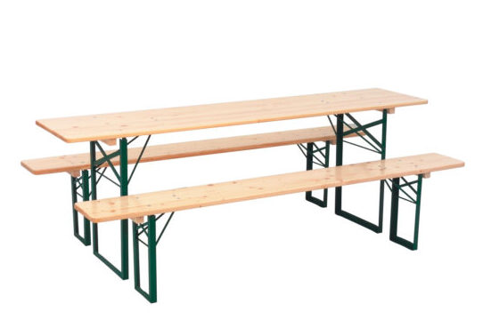 Bierzeltgarnituren in NRW mieten - leihen.