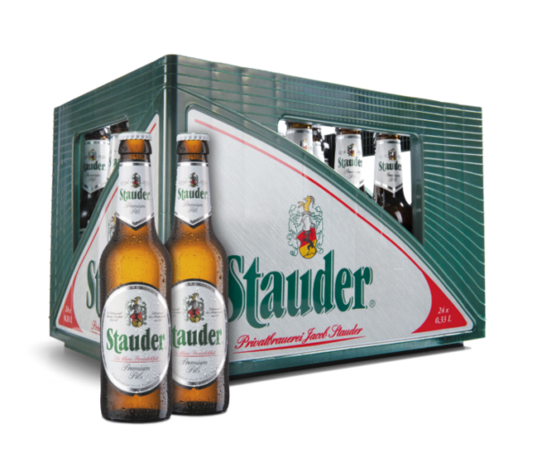 Stauder Pils 24 × 0,33 l Kasten
