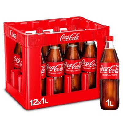 Coca-Cola 12 × 1 Liter Kasten